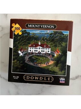 Dowdle Mount Vernon 500 Piece Jigsaw puzzle